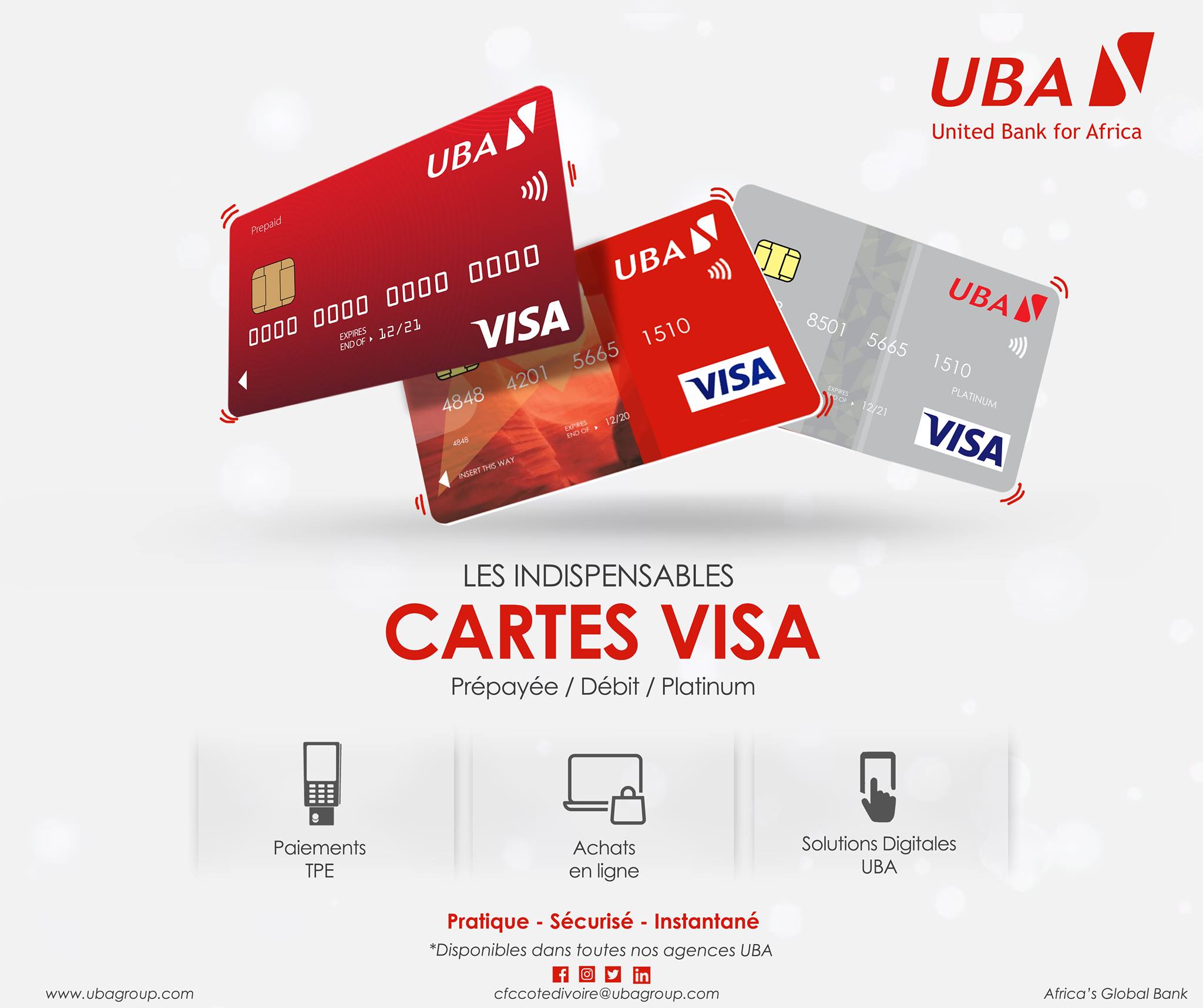 Cartes Prépayées - UBA Senegal